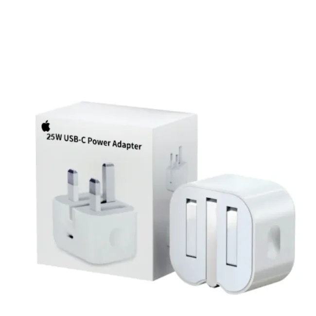 25W Iphone Usb-C Pd Power Adapter Charger 3 Pin