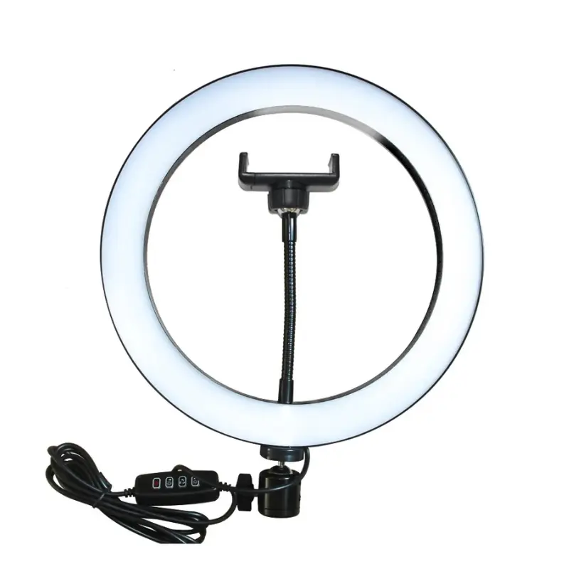26CM LED STUDIO RING LIGHT WITH MOBILE HOLDER - Image 2