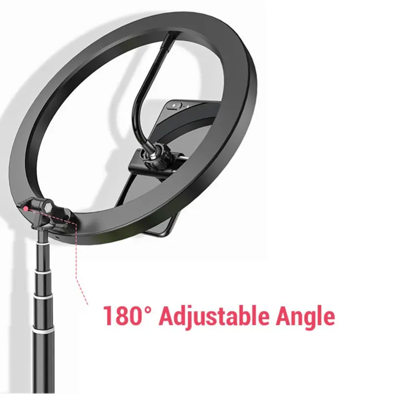 G1 26CM LED RING LIGHT WITH 2.1M FOLDING STAND - Image 2