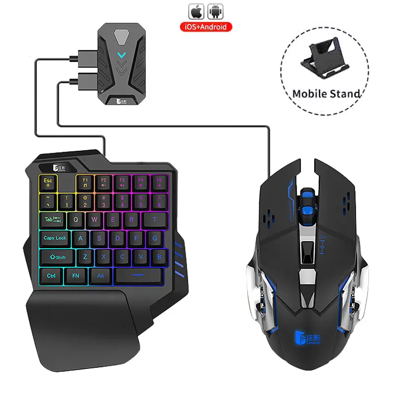 GAMING WIRELESS 5 IN 1 COMBO KEYBOARD AND MOUSE