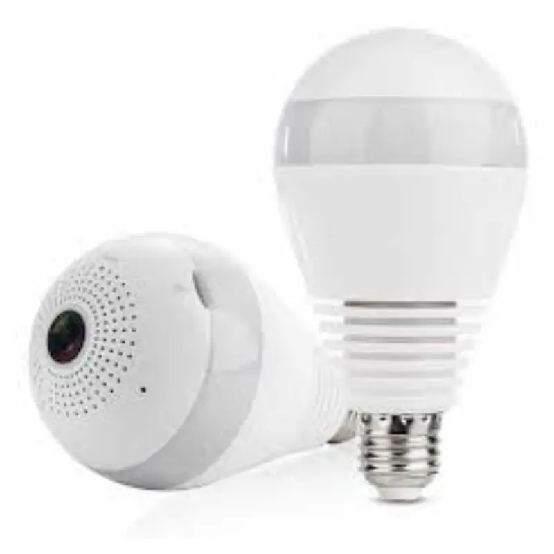IP WIRELESS PANORAMIC BULB CAMERA 1080P HD 2MP - Image 2