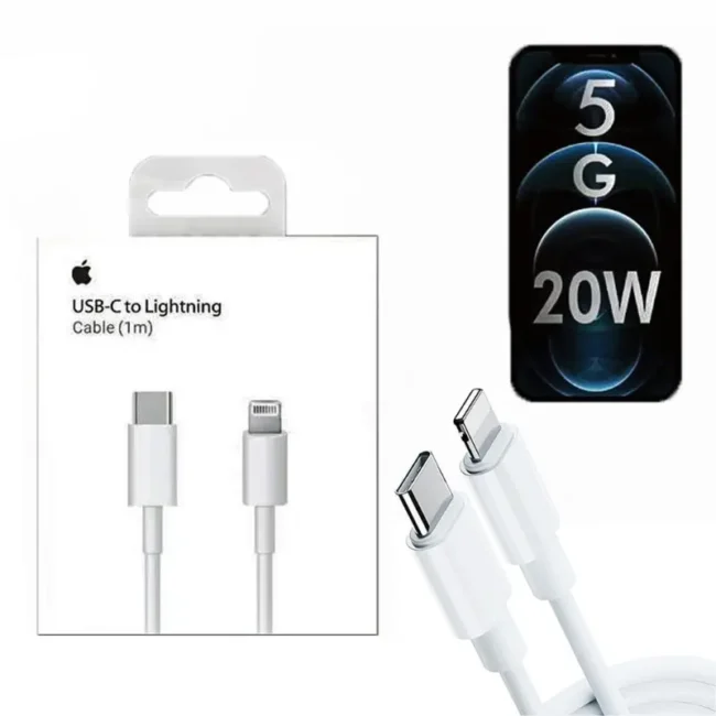 IPHONE PD CABLE 20W LIGHTENING TO TYPE C