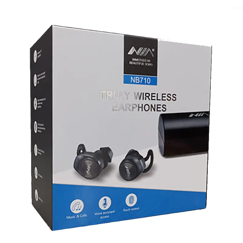 NIA NB710 TWS BLUETOOTH EARBUDS TOUCH SENSOR - Image 2