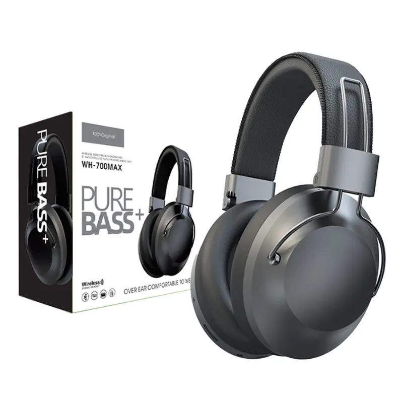 NIA WH700 Over Ear Headsets Bluetooth With Mic Super Sound