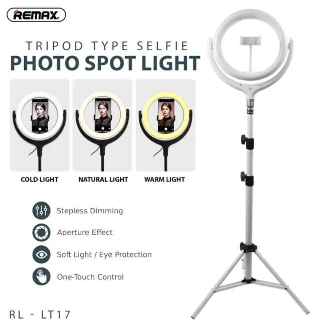 REMAX 26CM WITH STAND SELFIE SPOT LIGHT RL-LT17
