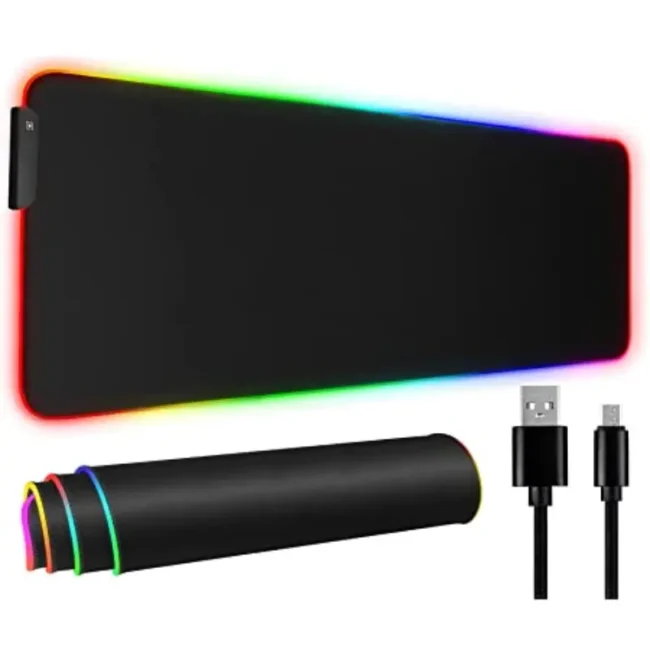 RGB Gaming Mouse Pad Large LED