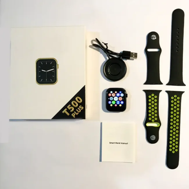 T500 Plus With Extra Strap Smartwatch Fitness Tracker